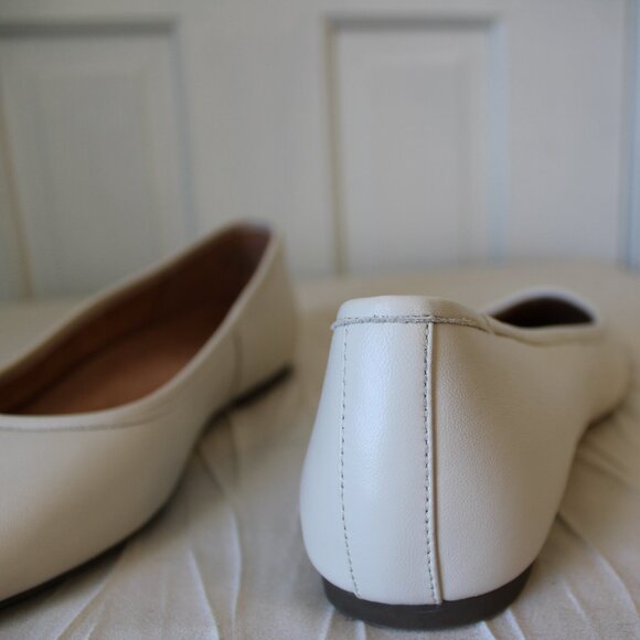 NEW Vionic Orinda Flats Ivory Leather sz 7.5 - Picture 7 of 12